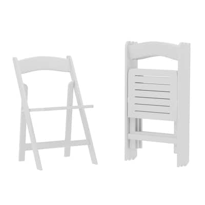 4PK Comm. Grade Solid Wood Portable Folding Dining Chair - 17.5"W x 18"D x 31.25"H