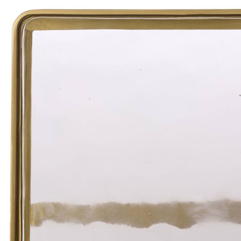 SAFAVIEH Couture Dominic Glass Top Coffee Table - 30"W x 18"D x 18"H