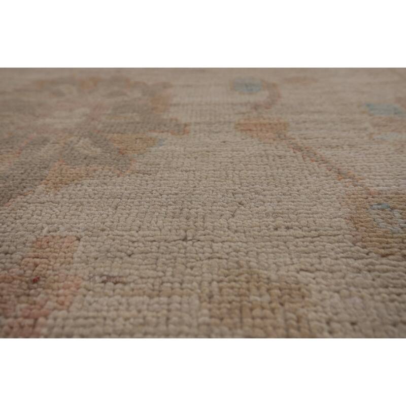 Oushak Turkish Area Rug Handmade Vegetable Dye Wool Carpet - 8'0"x 10'0"