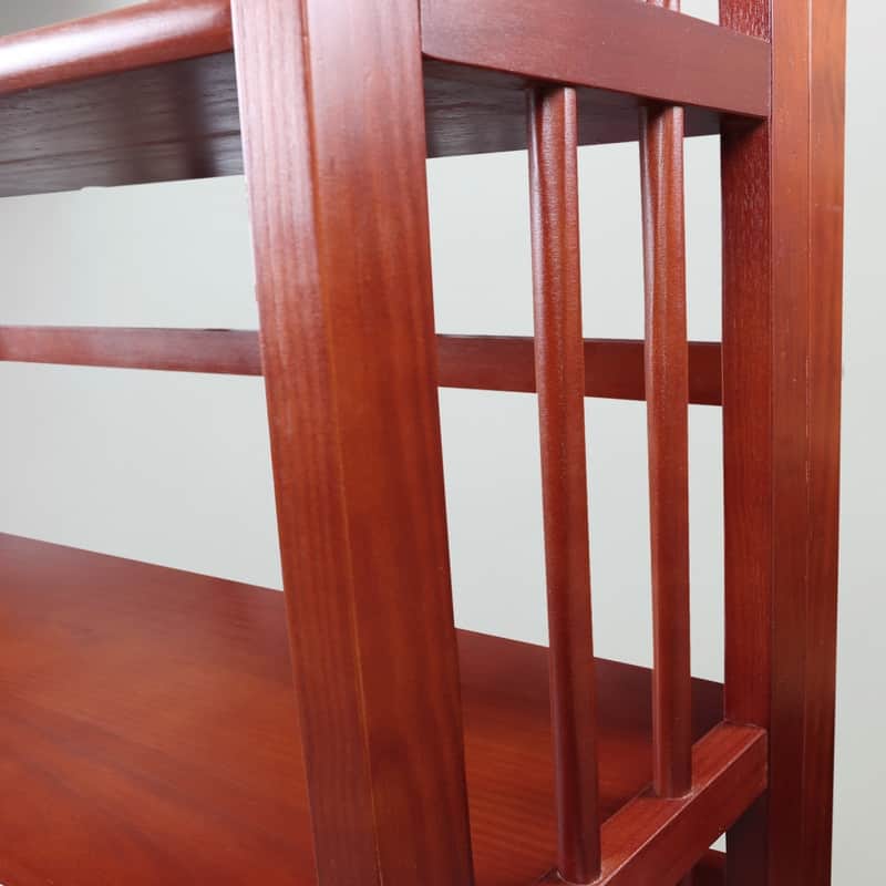 Porch & Den Edgemont Folding Stackable 27.5-inch Bookcase