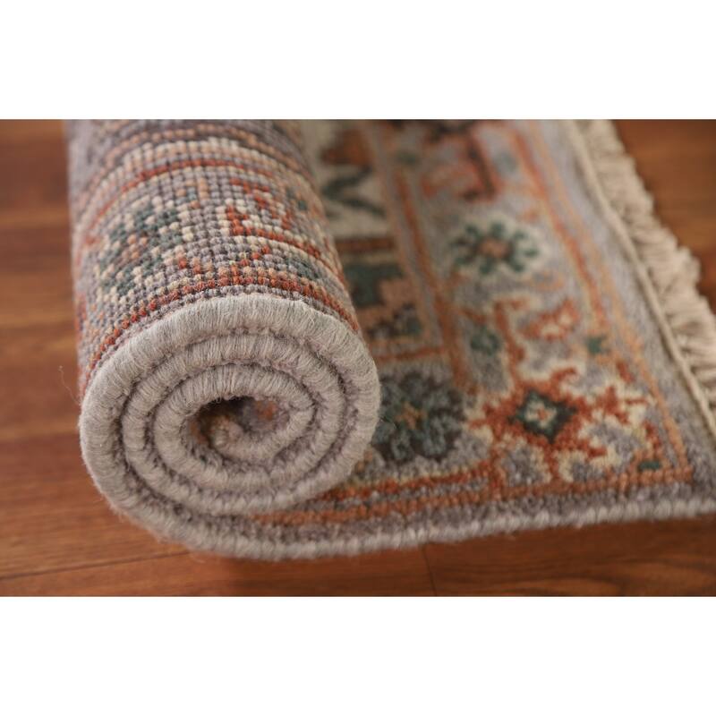 Gray Heriz Serapi Oriental Accent Area Rug Handmade Wool Carpet - 2'0"x 3'0"