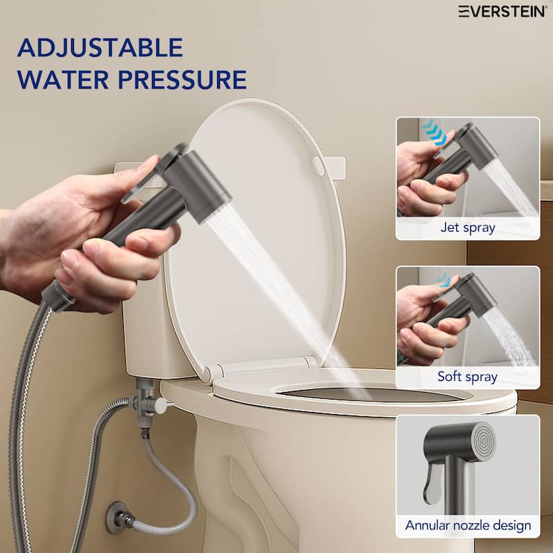 Multi-Purpose Handheld Bidet Sprayer Round Bidet Sprayer Set