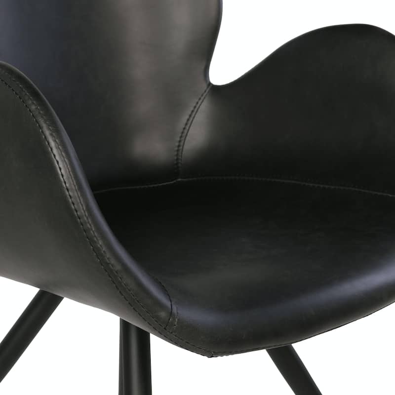 Furnish Theory Terra Serenity Dining Armchair Arm Chair w/ Various Artificial Leather (Polyurethane) Upholstery Covers