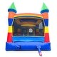 preview thumbnail 4 of 2, Pogo Bounce House Crossover Bounce House with Slide, Deluxe Rainbow