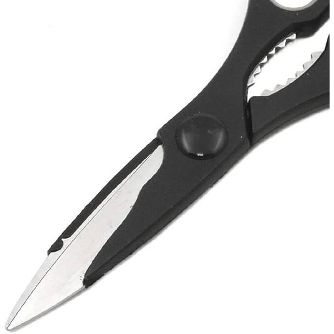Chef Craft 9" Long All-Purpose Kitchen Shears, Dishwasher Safe Stainless Steel Blade - 9 Inches