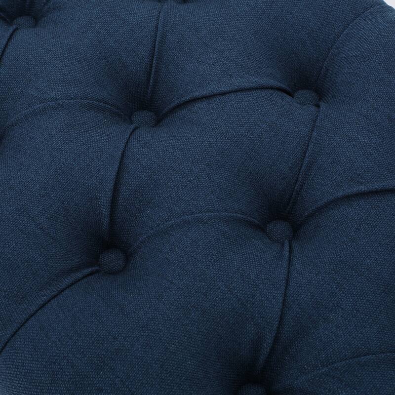 Scarlette Tufted Fabric Ottoman Bench by Christopher Knight Home - 41.00" L x 17.25" W x 16.75" H