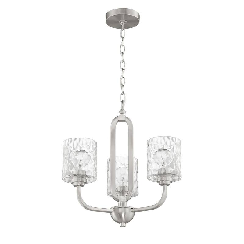 Craftmade Collins 3 Light 18" Wide Chandelier