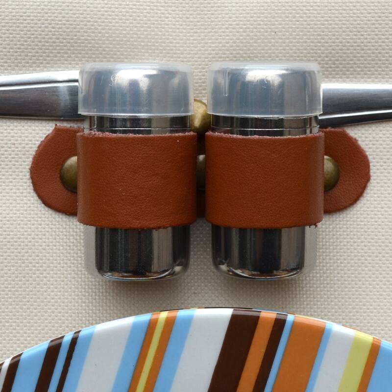 Picnic at Ascot - Willow Basket for Two with Blanket & Coffee Service