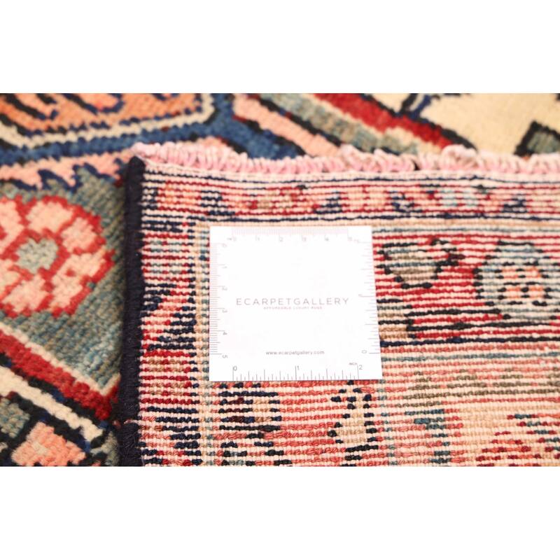 ECARPETGALLERY Hand-knotted Anatolian Vintage Dark Red Wool Rug - 3'3 x 6'5