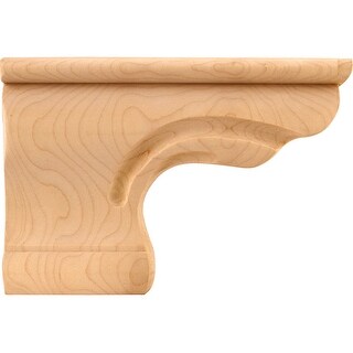Hardware Resources Pedestal Foot with Decorative Styling, 4-1/2"H x