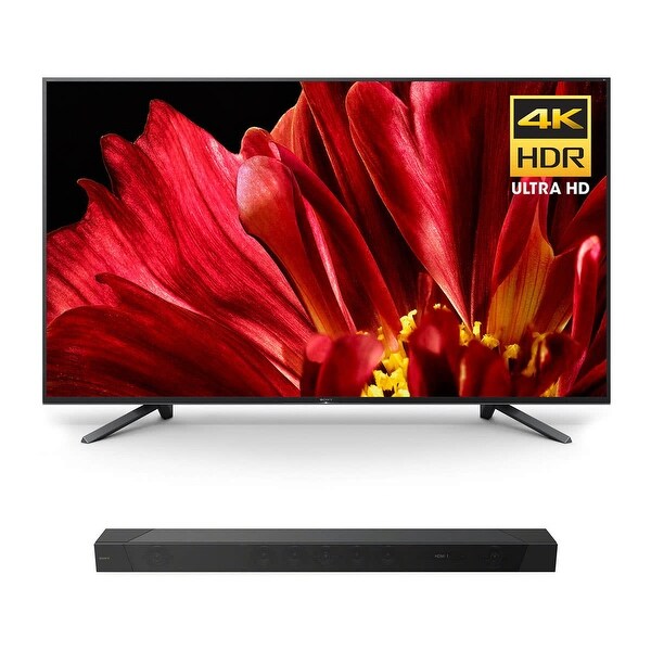 Sony XBR-75Z9F 75" MASTER Series BRAVIA 4K HDR UHD TV with HT-ST5000 7.1.2ch 800W Dolby Atmos Sound Bar - Black