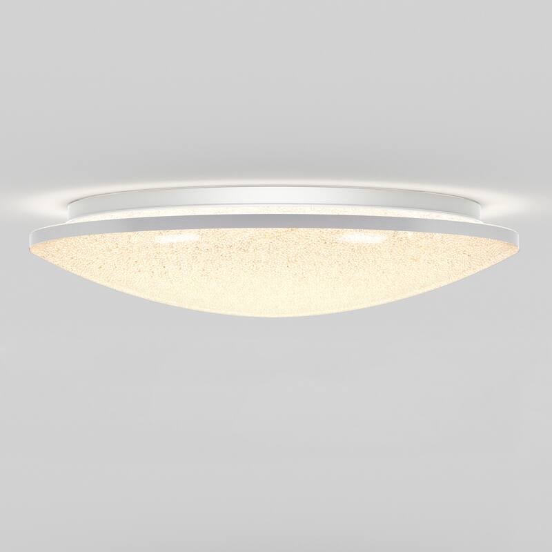 Artika Sparkle Flushmount with remote, Chrome