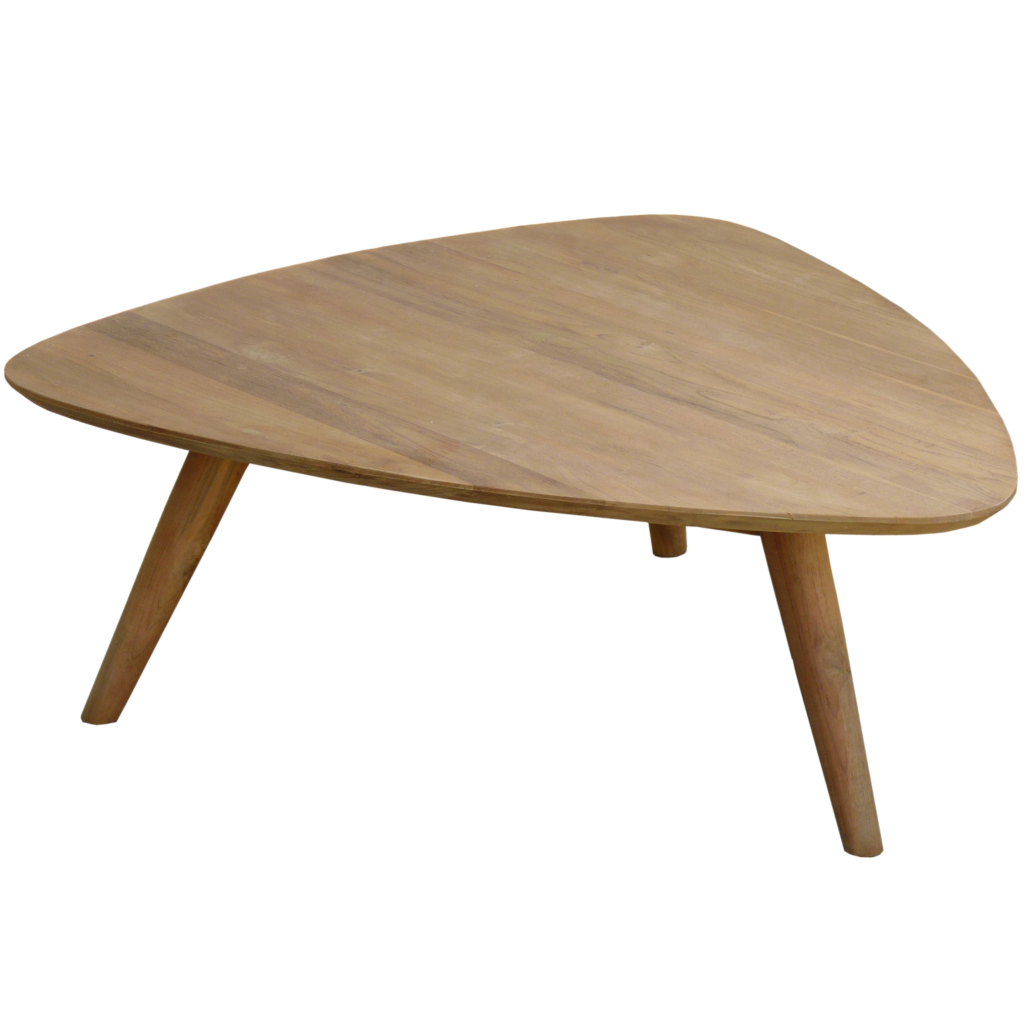 Chic Teak Recycled Teak Wood Retro Coffee Table Overstock 31918222