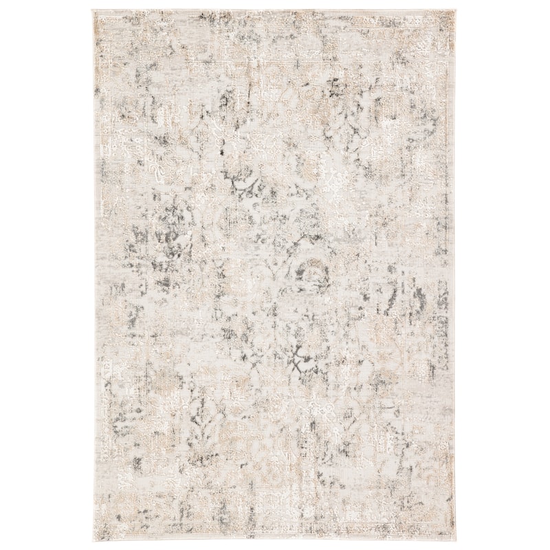 Margolette Floral Area Rug - 3'11" x 5'11" - Grey - Runner/Rectangle