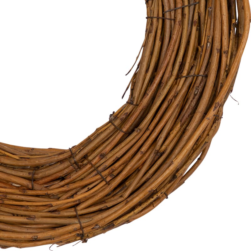 Twig and Natural Grapevine Artificial Wreath - 11"