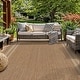 preview thumbnail 89 of 98, World Rug Gallery Border Indoor/Outdoor Flat Woven Area Rug 6' 6" x 9' - Sand