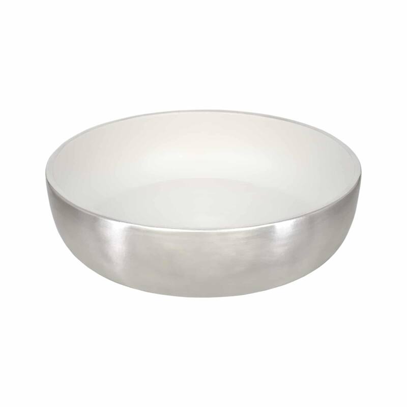 Bliss Fireclay Vessel Bathroom Sink - 16" x 16" x 4.5"