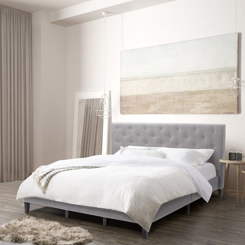 Nova Ridge Tufted Upholstered Bed, King