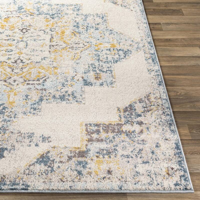 Livabliss Ankara Traditional Medallion Area Rug