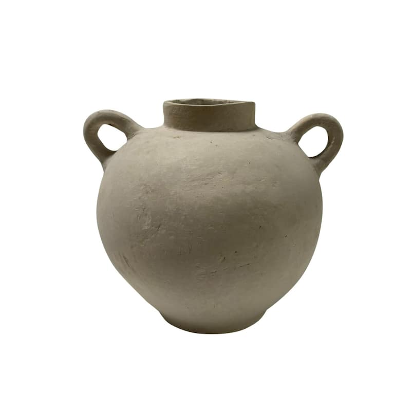 Paper Mache Tabletop Decorative Vase - 11.5"