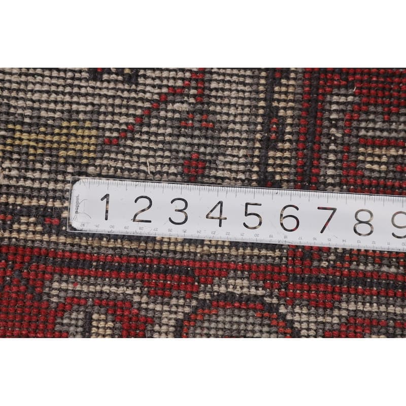 Heriz Serapi Oriental Foyer Rug Handmade Bedroom Wool Carpet - 4'1"x 5'11"
