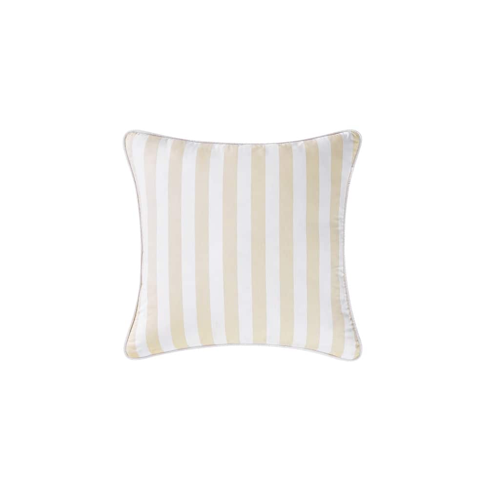 Brooklyn Loom Levi Stripe 20x20 Decorative Pillow with Removable Cover