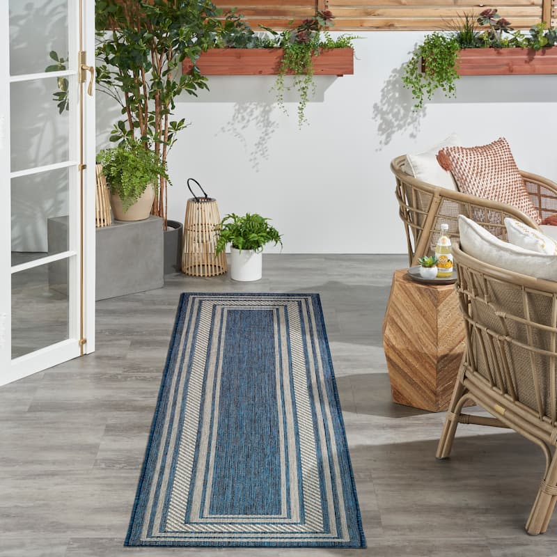 Nourison Horizon Indoor/Outdoor Geometric Area Rug
