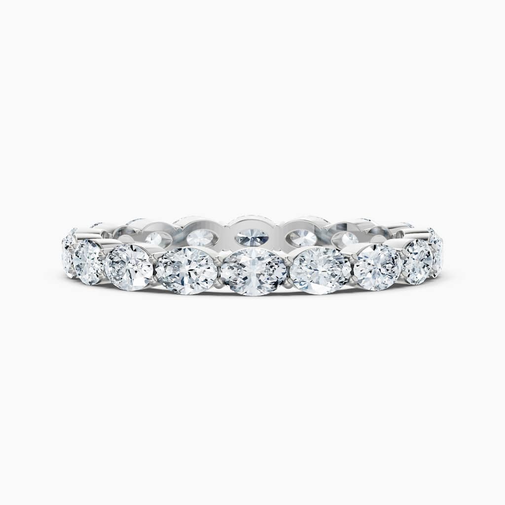 Auriya 14k Gold Oval East-West Lab Grown Diamond Eternity Band 1.80 - 7.50 ct. tw. (F-G, VS)