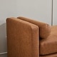 preview thumbnail 7 of 42, 66.34"W Elegant Upholstered Bench, Daybed, Ottoman with Wood Legs & 2 Bolster Pillows for End of Bed, Bedroom, Living Room