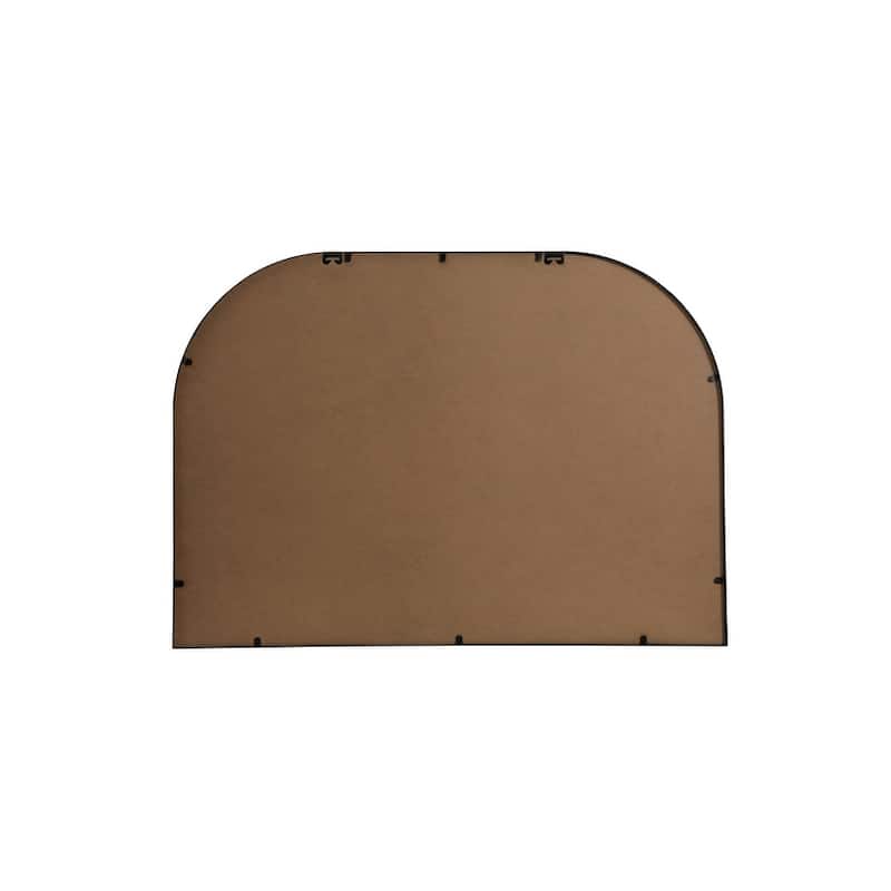 Indigo Home Metal Frame Arch Mirror 42x30 Inch