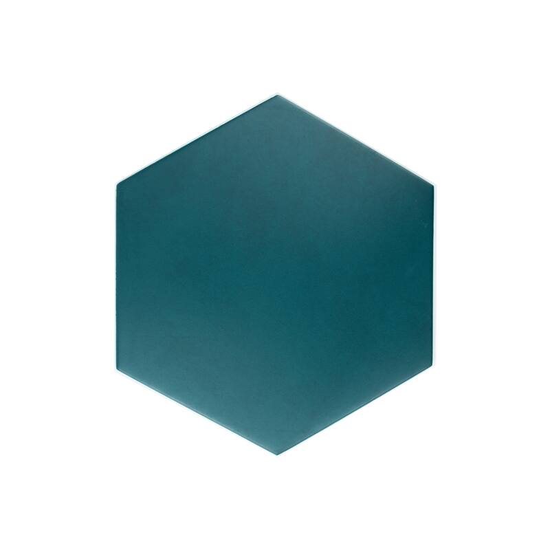 Honeycomb Hexagon 9 in. x 10 in. Glazed Porcelain Wall and Floor Tile