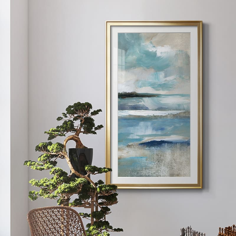 Distant Drama I Premium Framed Print - Ready to Hang