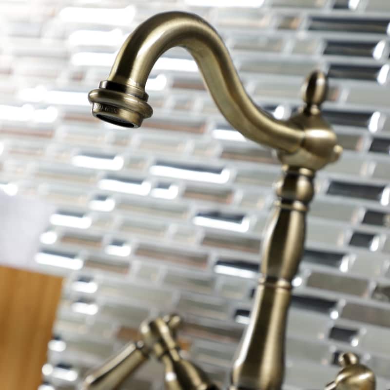 Kingston Brass Heritage Two-Handle Vessel Sink Faucet