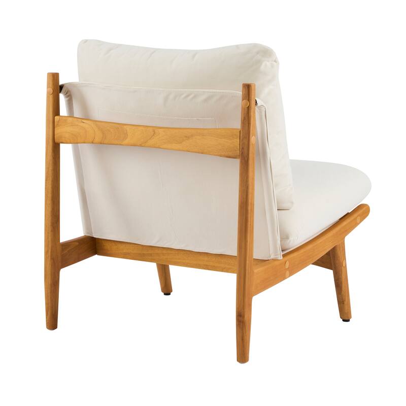 Scott Living Vista Accent Chair Wooden Frame, Set of 2