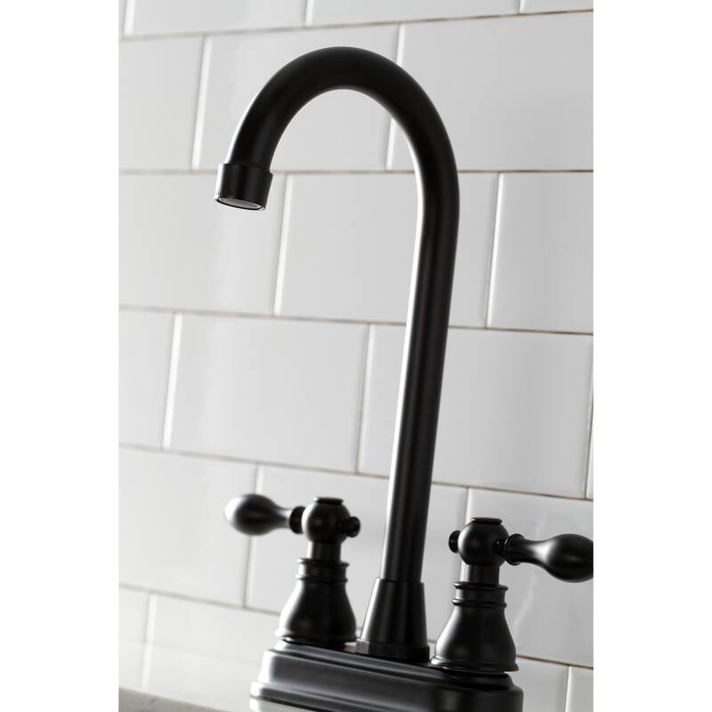 Kingston Brass American Classic 4 in. Centerset High-Arc Bar Faucet
