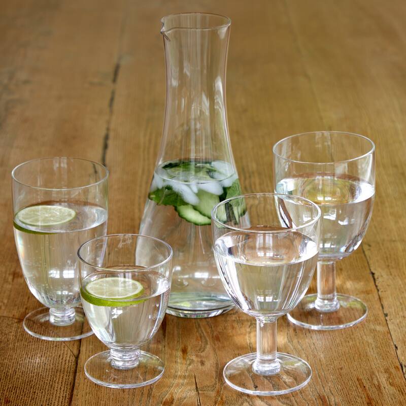 Kit Kemp for Spode Set of 2 Flow DOF Glasses - 10.6 Oz