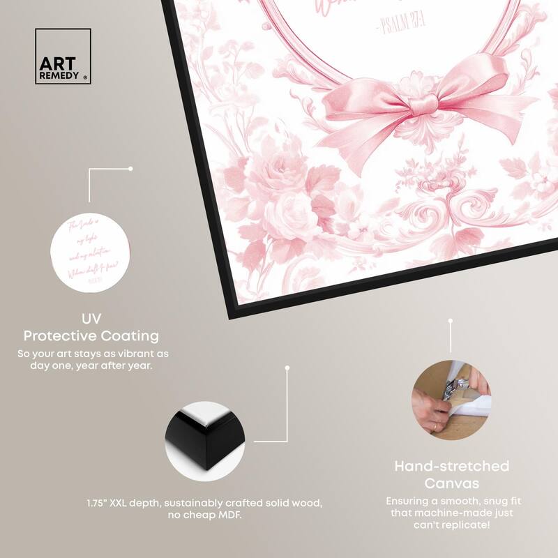 My Light Pink Canvas by Art Remedy