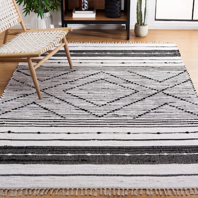 SAFAVIEH Handmade Striped Kilim Ingerose Transitional Rug