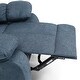 preview thumbnail 10 of 34, Blackshear Indoor Pillow Tufted Massage Recliner by Christopher Knight Home