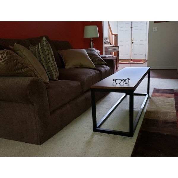 Top Product Reviews For Carbon Loft Magie Narrow Coffee Table Bench 22851433 Overstock