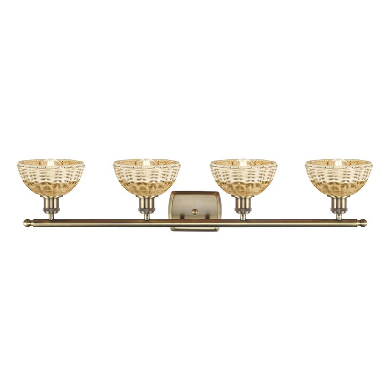 Innovations Lighting Endless Possibilities Ballston - Bristol Natural II - 4 Light 38" Bath Vanity Light