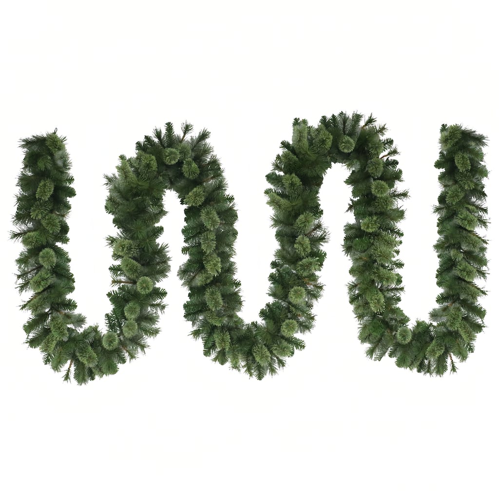 Puleo International 20' x 10" Teton Pine Artificial Christmas Garland