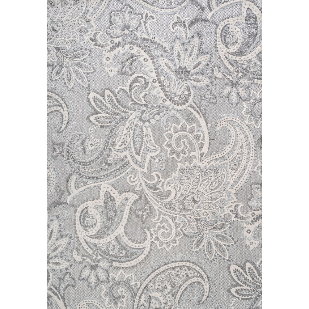 JONATHAN Y Lucena Paisley High-Low Indoor/Outdoor Area Rug