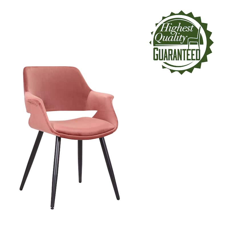 Porthos Home Fulco Velvet Mid-century Dining Chair