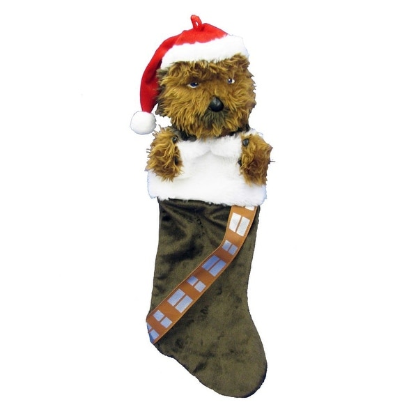 Star Wars 20" Chewbacca Plush Head Stocking