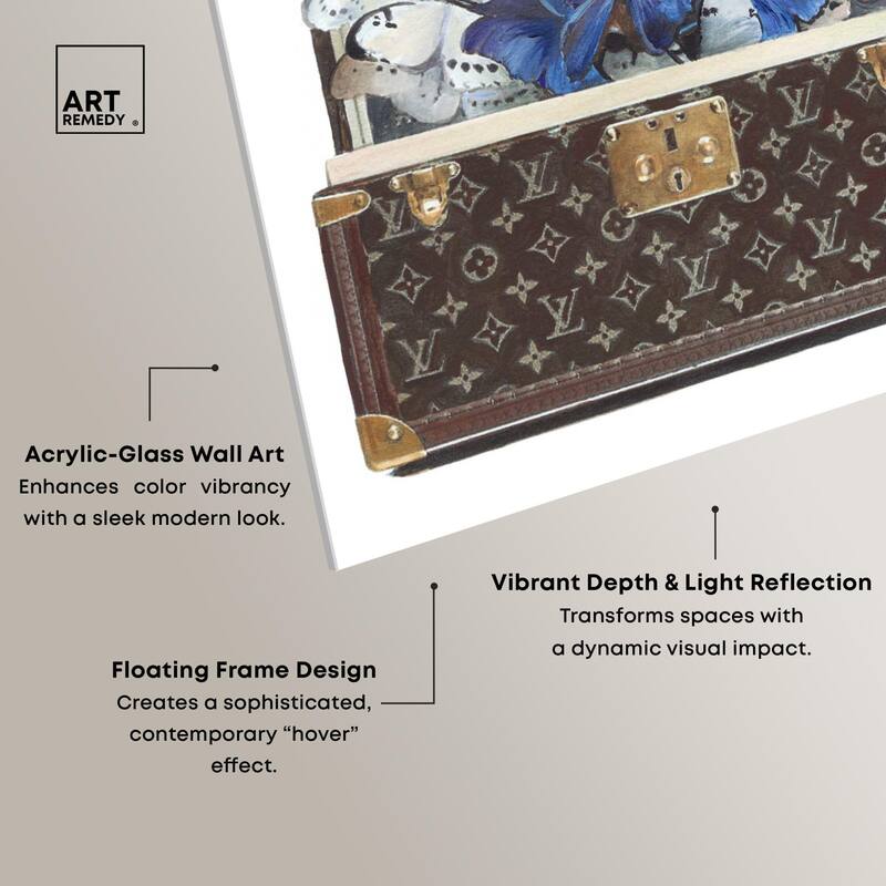 Luxurious Butterflies Acrylic by Art Remedy, Ready to Hang