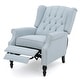preview thumbnail 25 of 34, Walter Tufted Fabric Recliners (Set of 2) by Christopher Knight Home