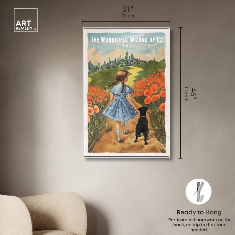 Wizard of Oz Classic Canvas by Art Remedy