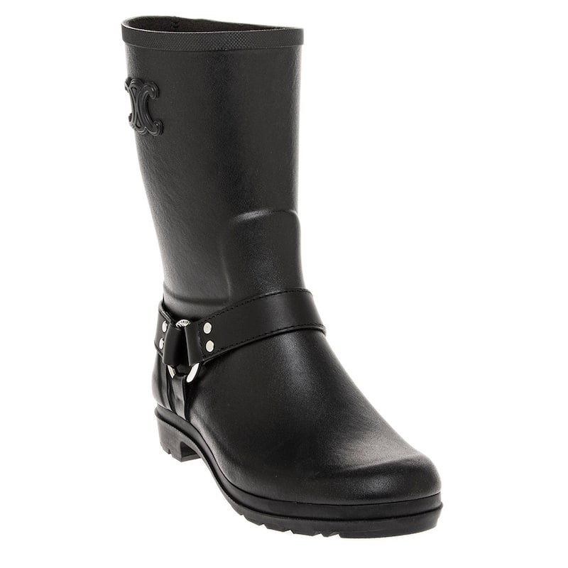 Celine Mid Rubber Rain Boots - 40 EU
