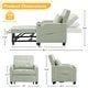 preview thumbnail 10 of 8, Chair Bed, Sleeper Sofa Chair Bed 3 in 1, Adjustable Recliner,Armchair, Sofa, Bed, Linen